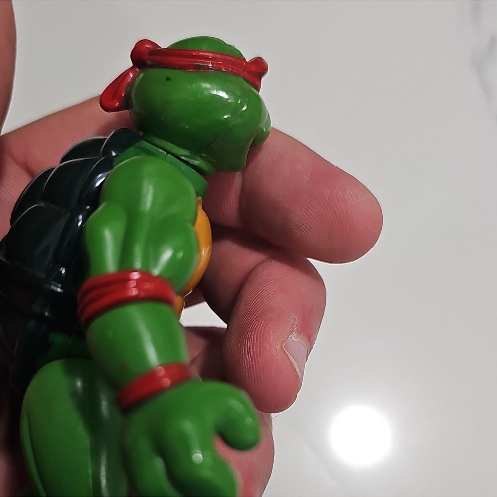 Vintage TMNT Mutatin Raphael Action Figure 1992 Playmates Mutations Vintage Raph - Picture 9 of 10